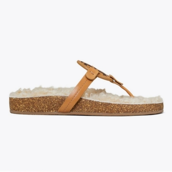 NWT Tory Burch Miller Cloud Shearling - Picture 2 of 5